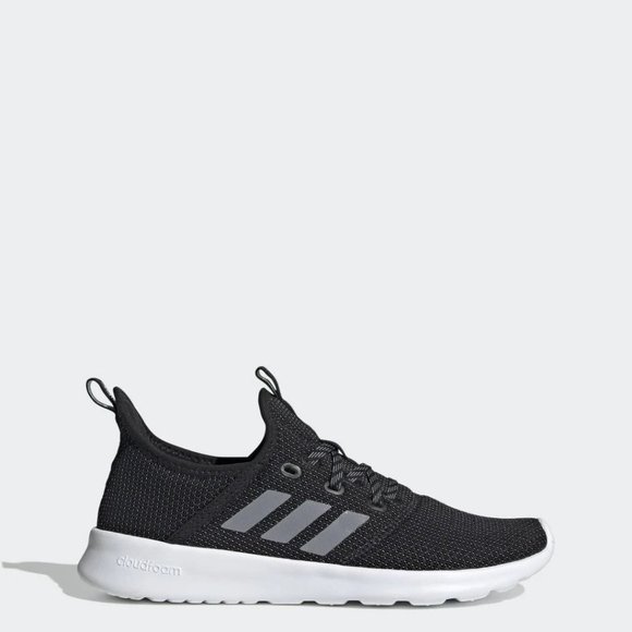 $30 TODAY! Running Shoe -Adidas Cloudfoam Pure Women's NWT - Size 6 Black & Gray - Picture 3 of 6